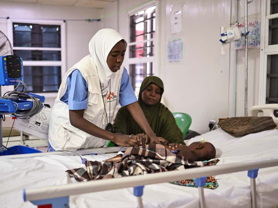 MSF treats 3,265 children for malnutrition, 625 for measles