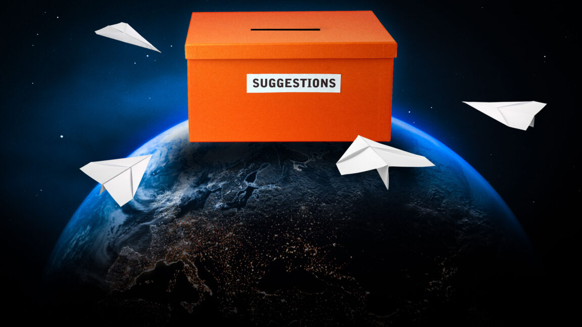 Do you have ideas about how to improve America's space program?