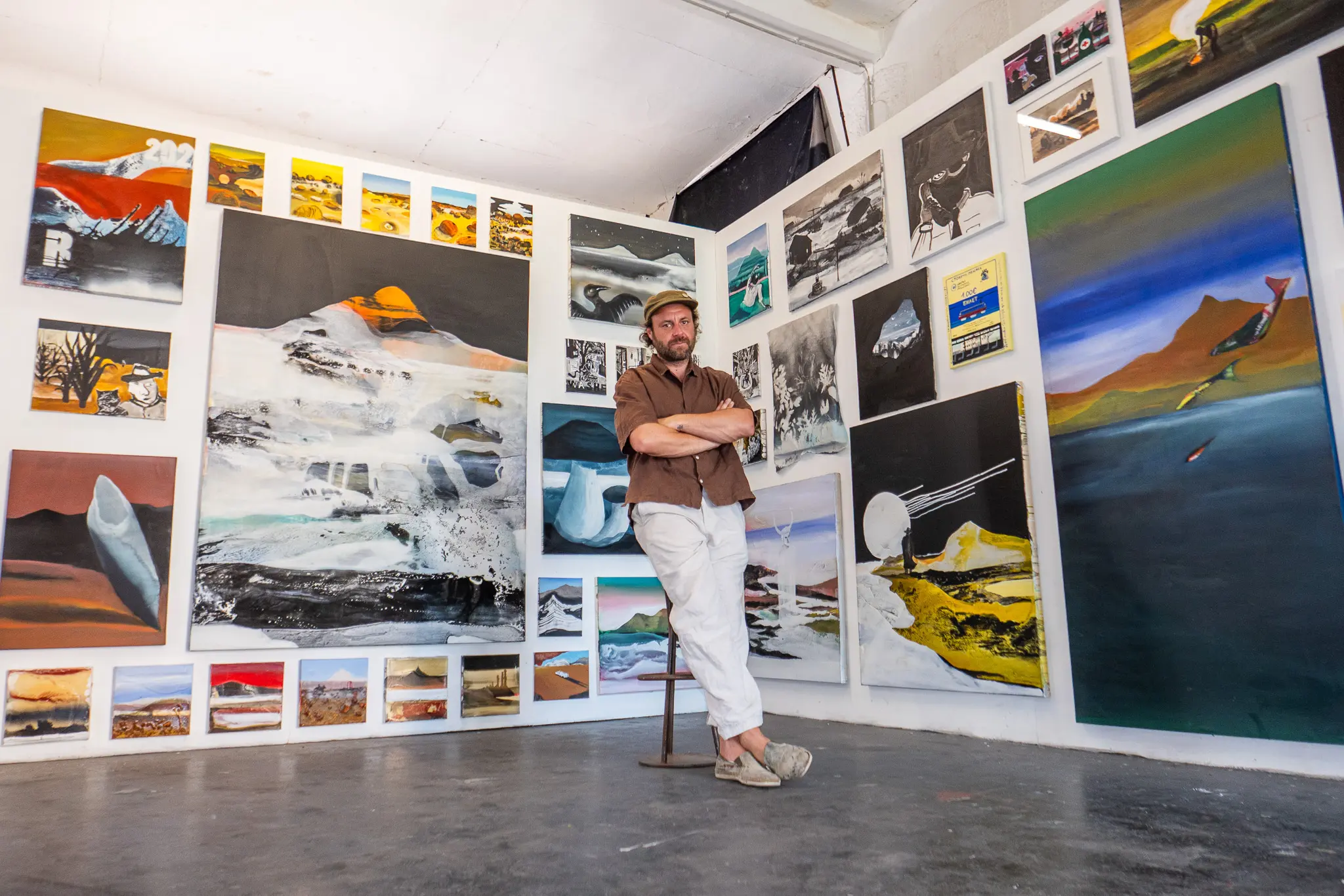"Open Studio" bei Nicolas Dellamartina