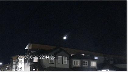 Meteor fireball over Manitoba, Canada and 3 states in America on August 23