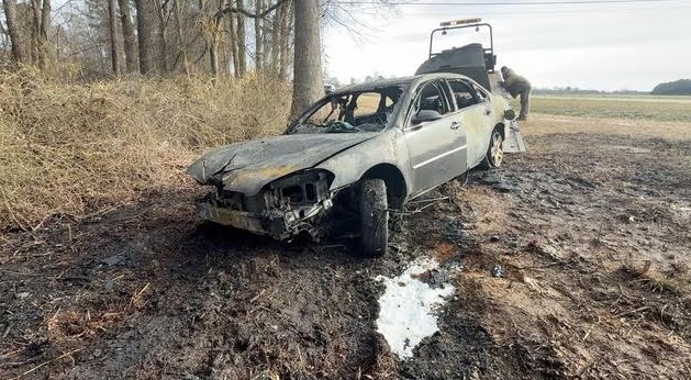Wanted Man Arrested After Chase, Passenger Rescued From Burning Car