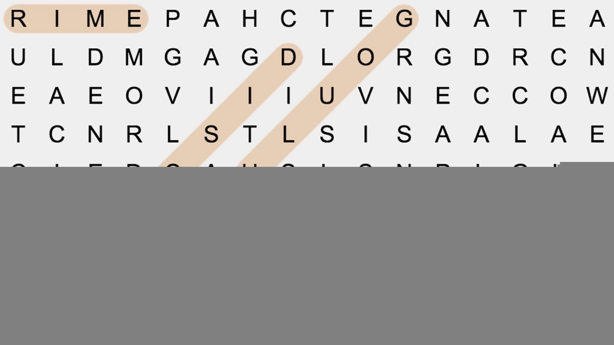 Mots mélangés gratuits - 30 juillet 2026 Grille n°4484