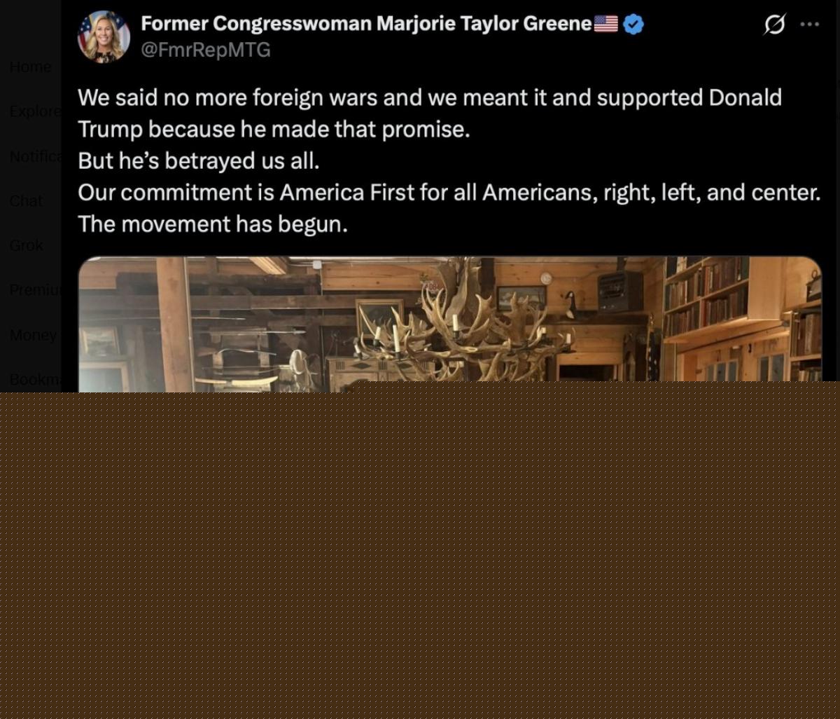 Lincoln Project 2.0? Marjorie Taylor Greene shows off with Tucker Carlson and all his stupid little friends