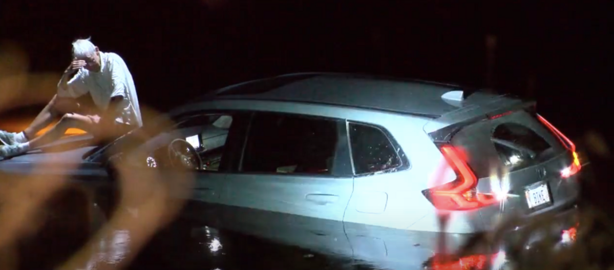 Rock Island Driver Rescued After Car Crashes Into Rock River
