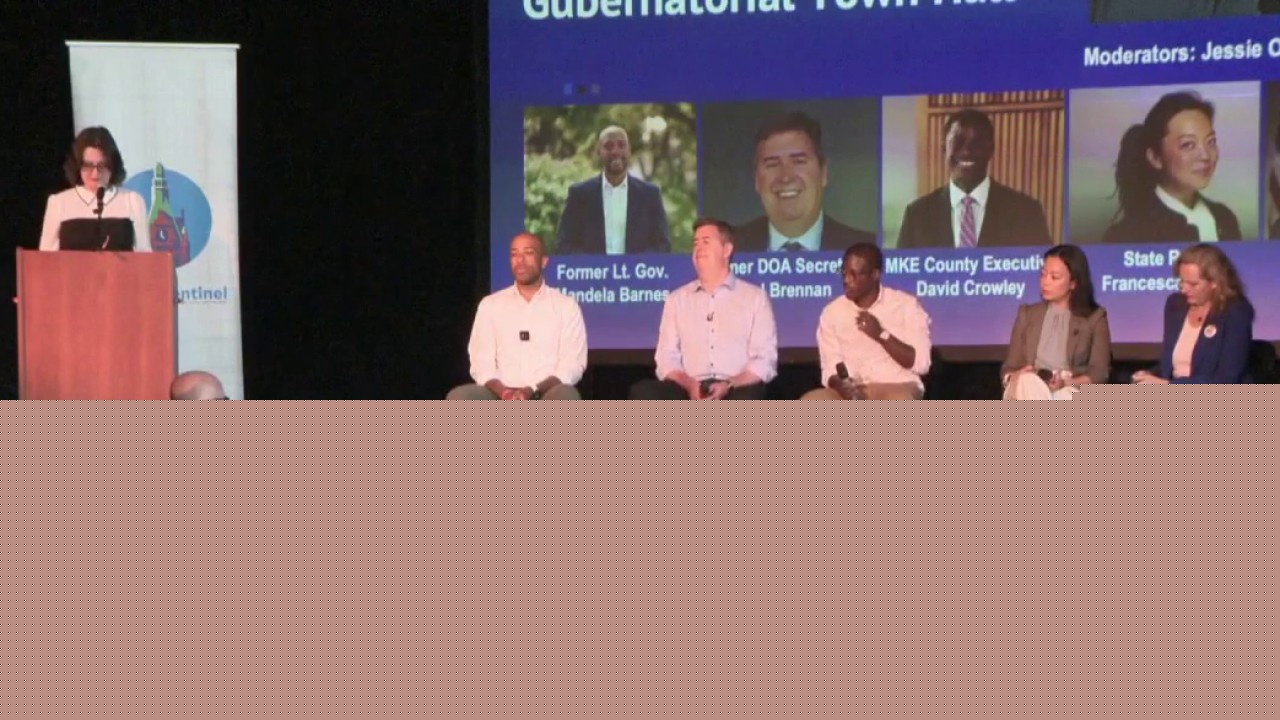 Wisconsin governor race: Democratic candidates debate data centers