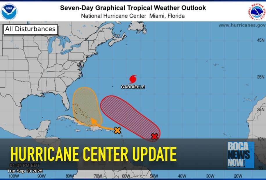 HURRICANE CENTERS: Odds Increasing For Two Tropical Depressions East Of Florida