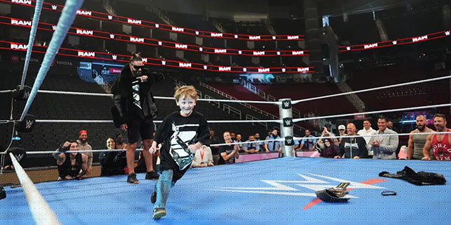 ‘Super Ledger’: Mississippi boy battling leukemia meets WWE star Seth Rollins on ESPN’s ‘My Wish’
