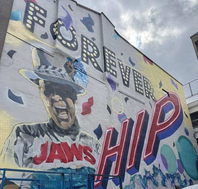 Kingston artist’s newest mural spotlights The Tragically Hip