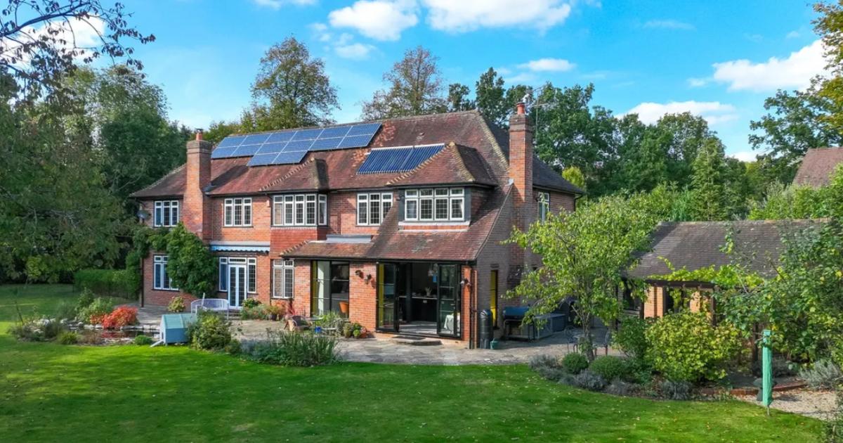 This stunning detached home is on the market for £2,125,000