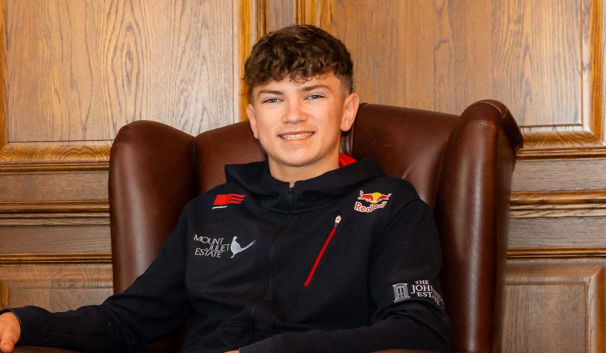 Irish driver Fionn McLaughlin is the British F4 champion in his rookie season