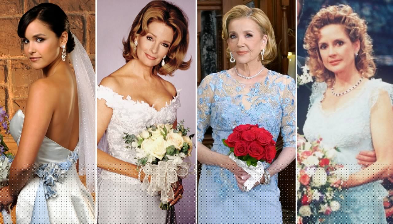 The Young and the Restless’ Nikki Newman and 10 More Soap Brides Who Wore Blue
