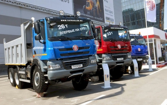 Tatra Trucks se ocitla na čínském sankčním exportním seznamu