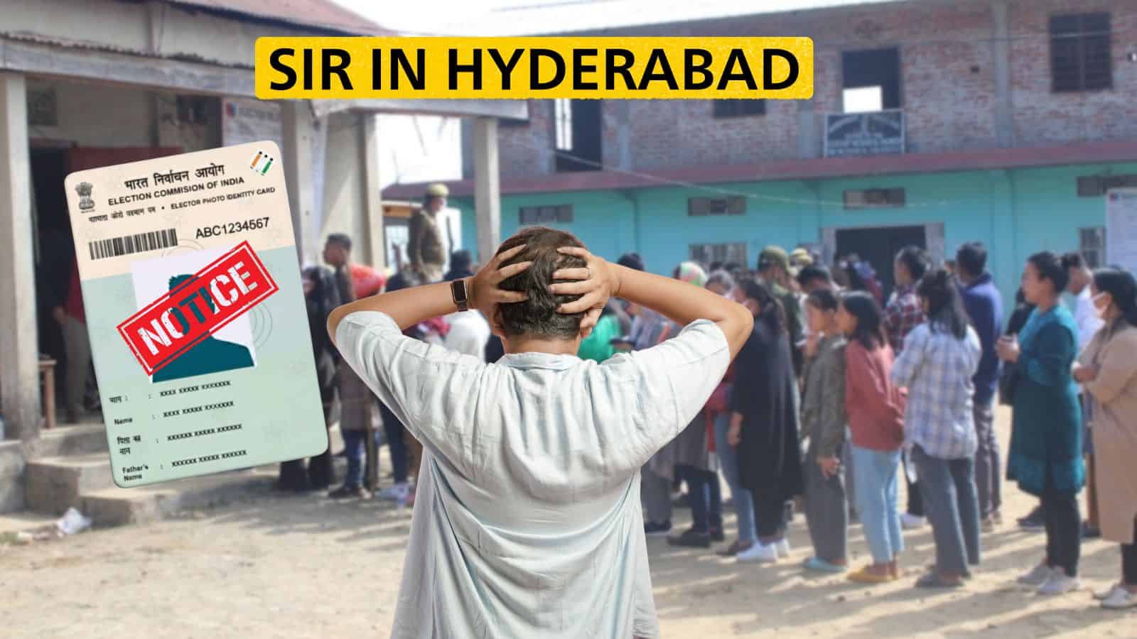 Hyderabad voters likely to receive SIR notices from August 17