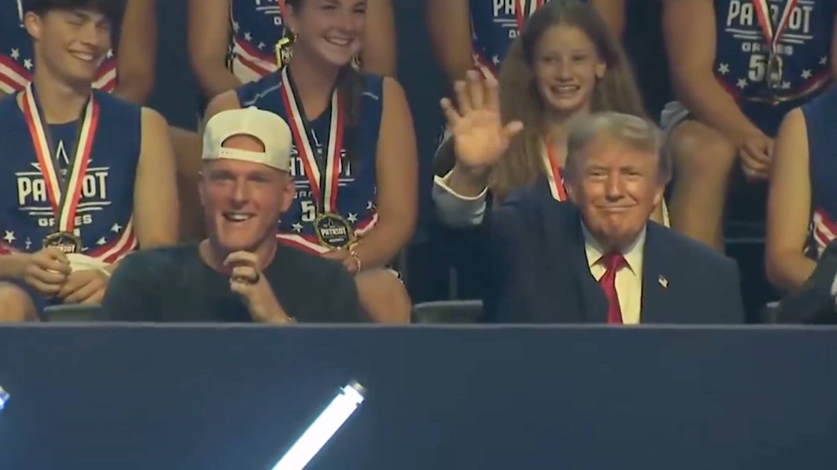 Pat McAfee branded 'spineless' for Donald Trump gesture at Patriot Games