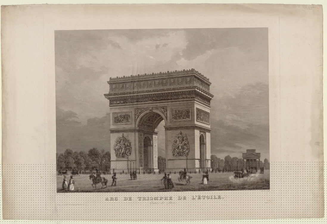 Éphéméride du 15 août : La pose de la première pierre de l'Arc de Triomphe à Paris