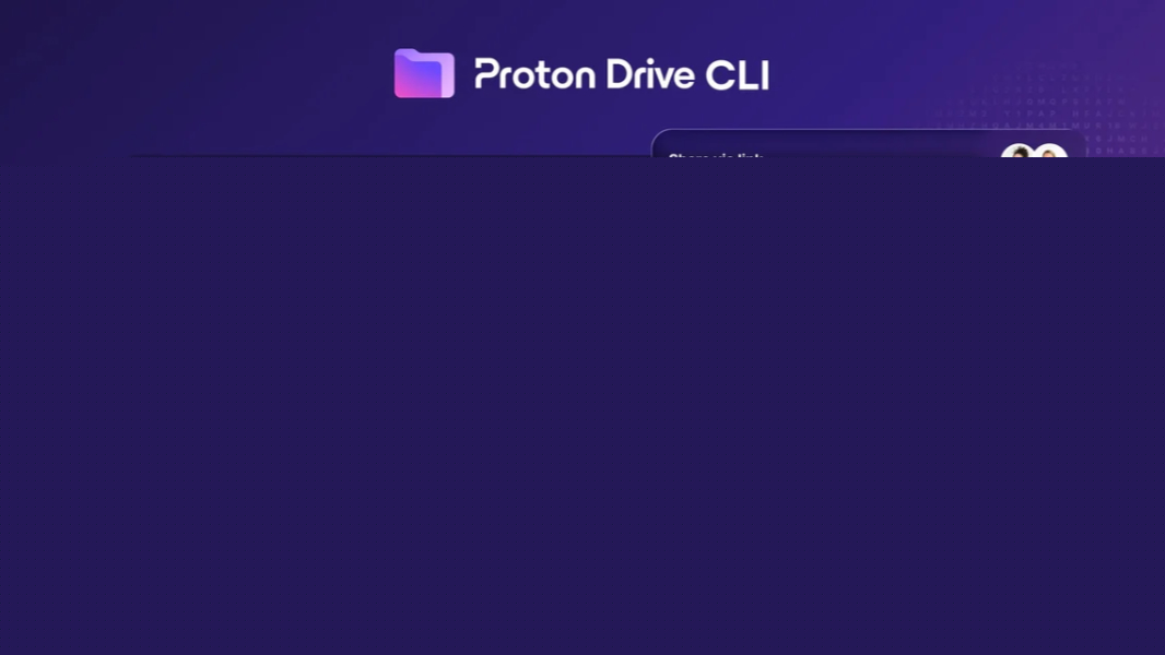 Proton Drive CLI Updated for Businesses