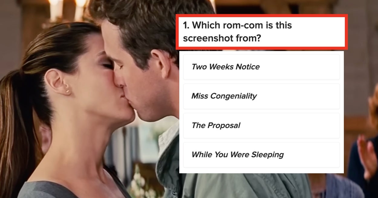 Can You Name These Rom-Coms By A Screenshot From The Exact Middle Of The Movie?