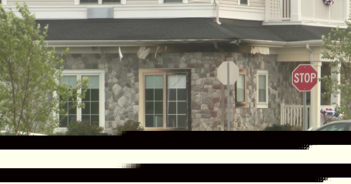 Vehicle crashes into Atlantic County senior living community, catches fire