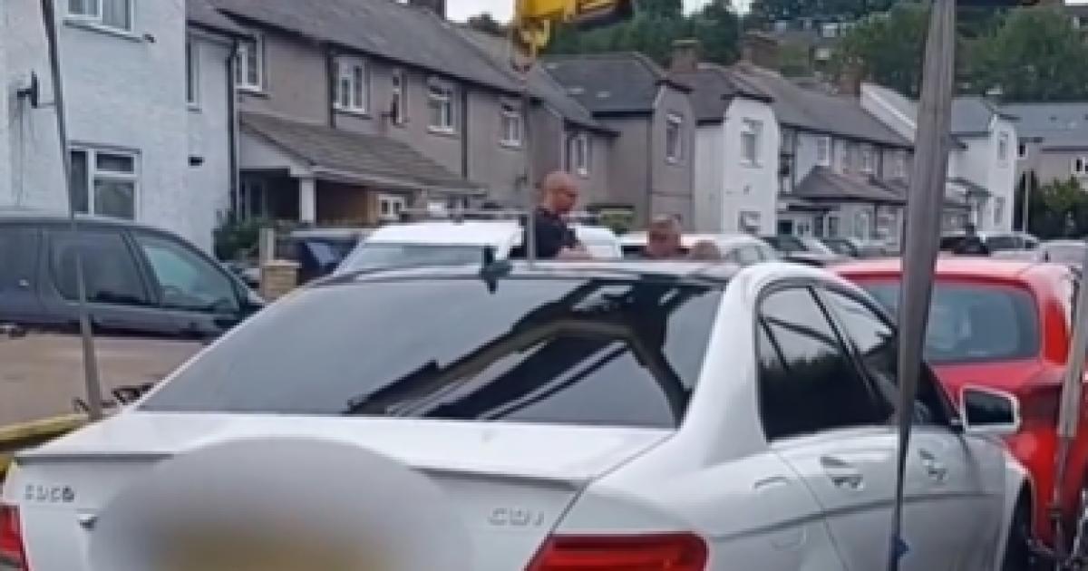 WATCH: Multiple vehicles clamped, fined and seized in Bucks town