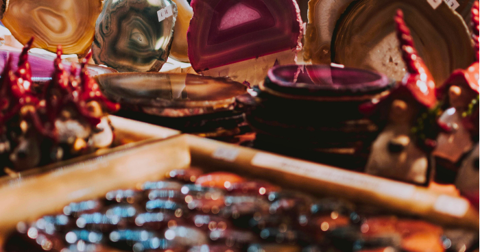 Shop gems, crystals, fossils and jewelry at the Fall NJ Gem Show