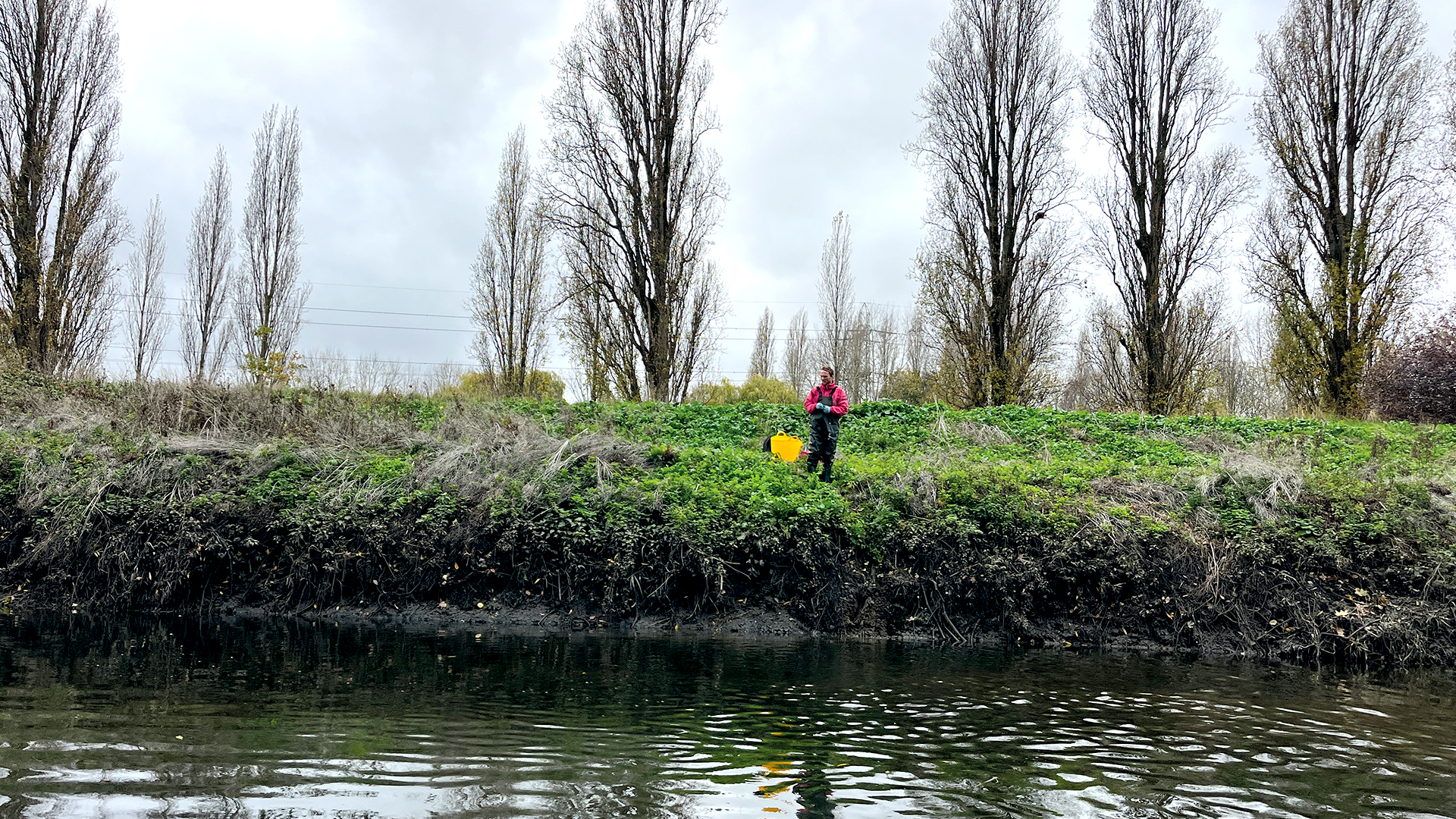 I waded through a river of raw sewage to meet the man trying to save London’s waterways