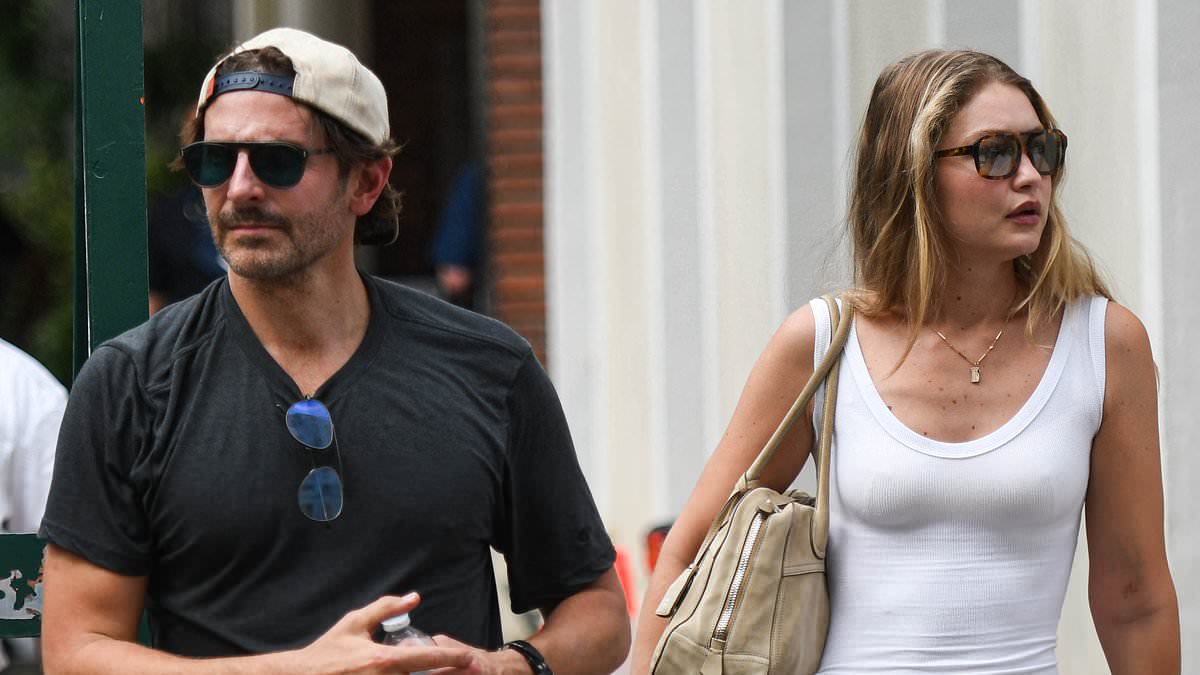 Bradley Cooper and Gigi Hadid spark rumors they secretly MARRIED as they wear rings on wedding fingers in Paris