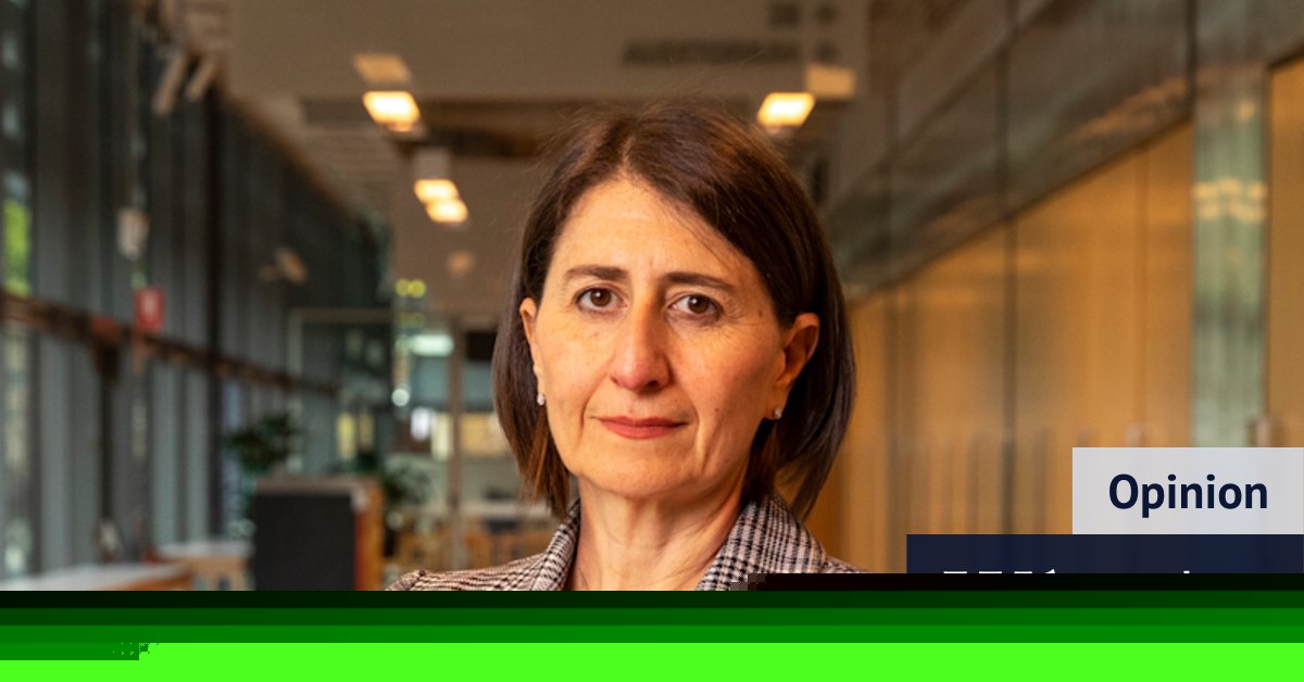 Where is Gladys Berejiklian in the Optus drama?