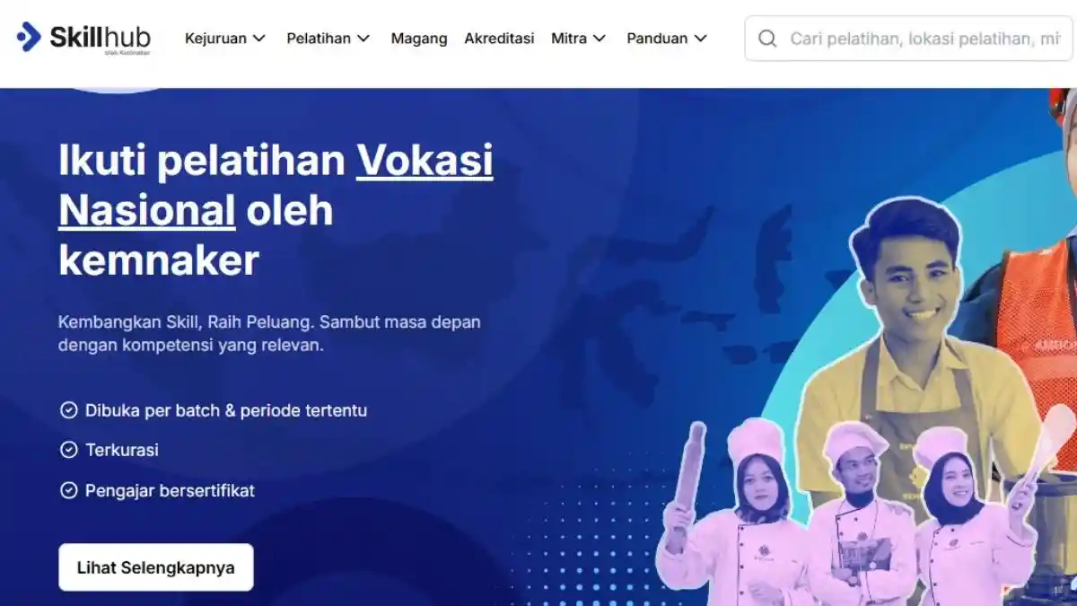Pendaftaran Pelatihan Vokasi Nasional Batch 4 2026 Segera Ditutup, Cek 2 Hal Ini Sebelum Daftar