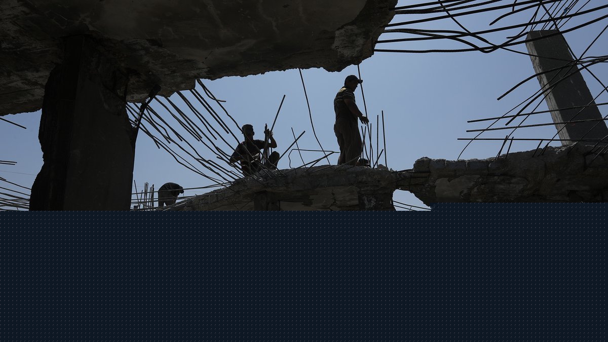 A Father in Gaza Pleads for Materials to Rebuild