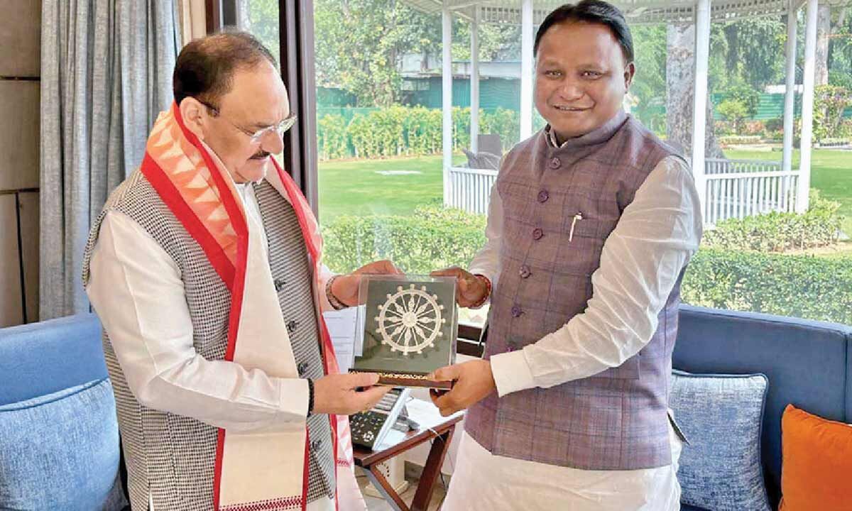 Majhi meets Nadda amid Cabinet rejig buzz