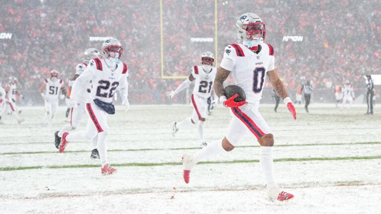 Check out the Patriots’ uniforms for Super Bowl LX