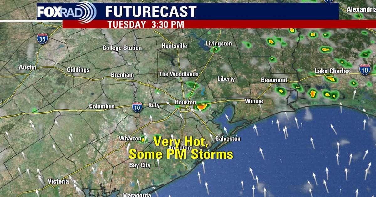 Houston weather: Summer heat to continue, isolated afternoon storms possible