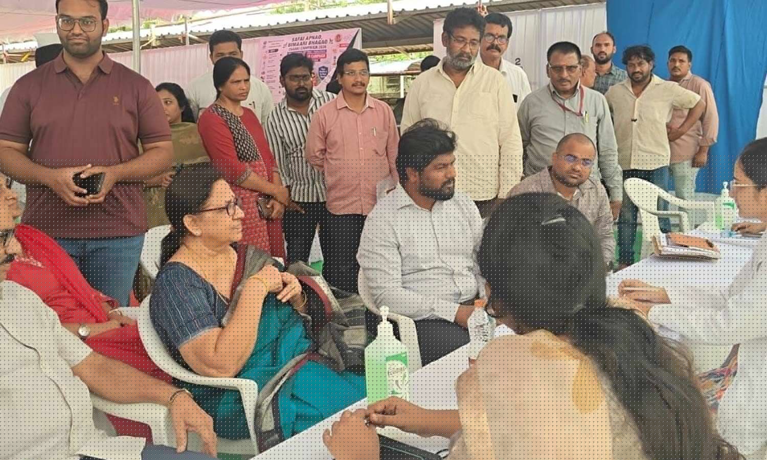 Free medical camp held for NMC staff