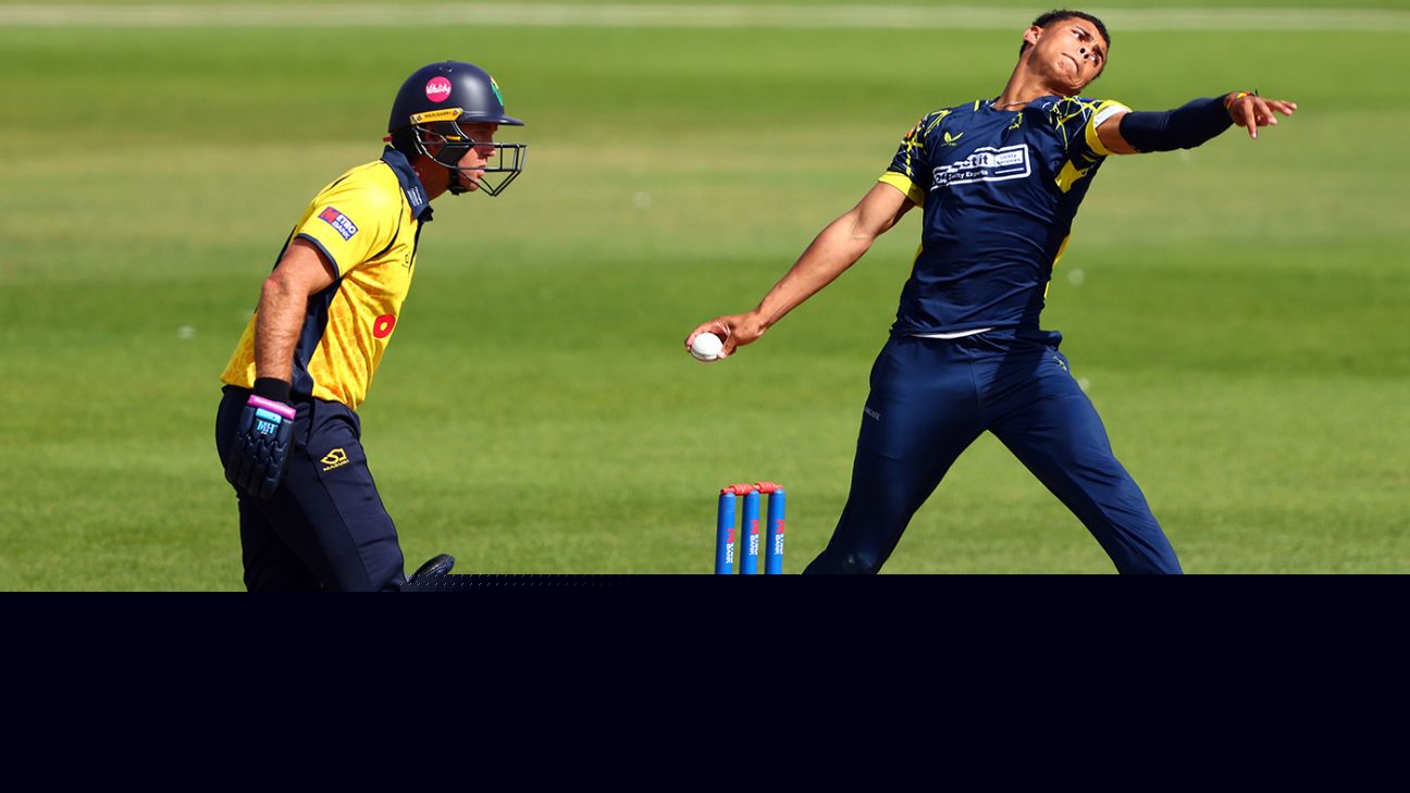 Lumsden, Abbott run through Glamorgan to keep Hampshire in contention