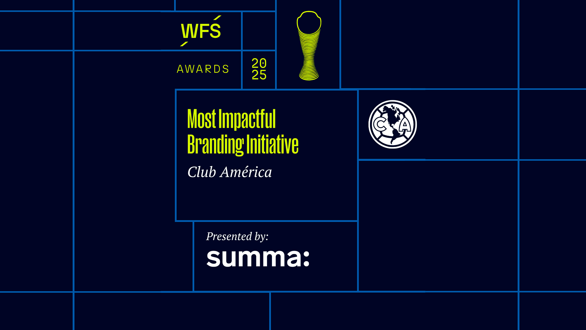 El Club América conquista los World Football Summit Awards en Madrid