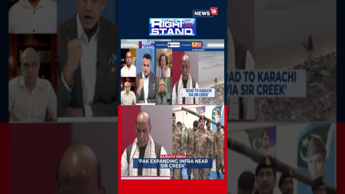 Why Is Sir Creek Essential? What Does Defence Minister Rajnath Singh's Statement Mean? | N18S
