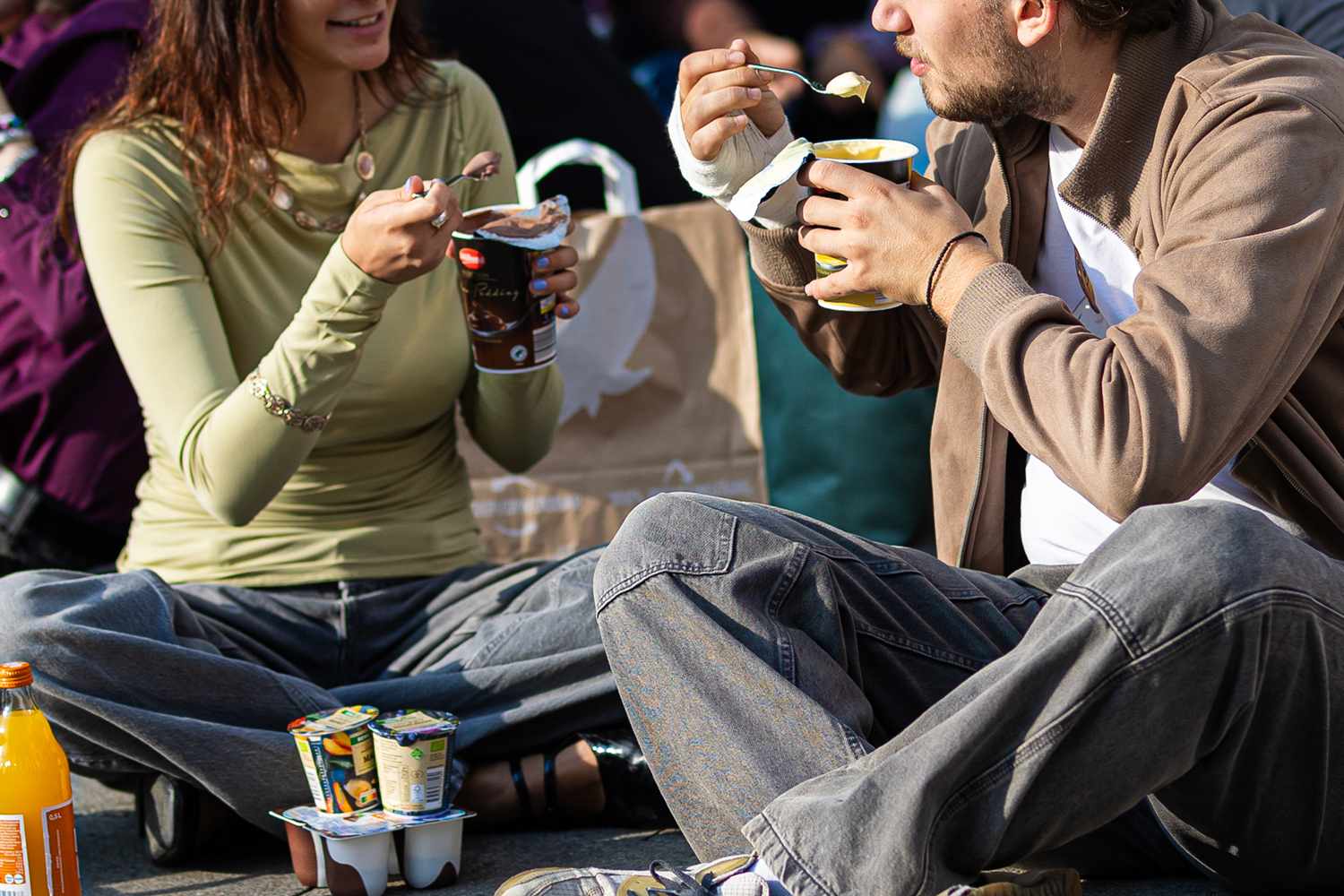 Why Is Everyone on TikTok Gathering to Eat Pudding with Forks?