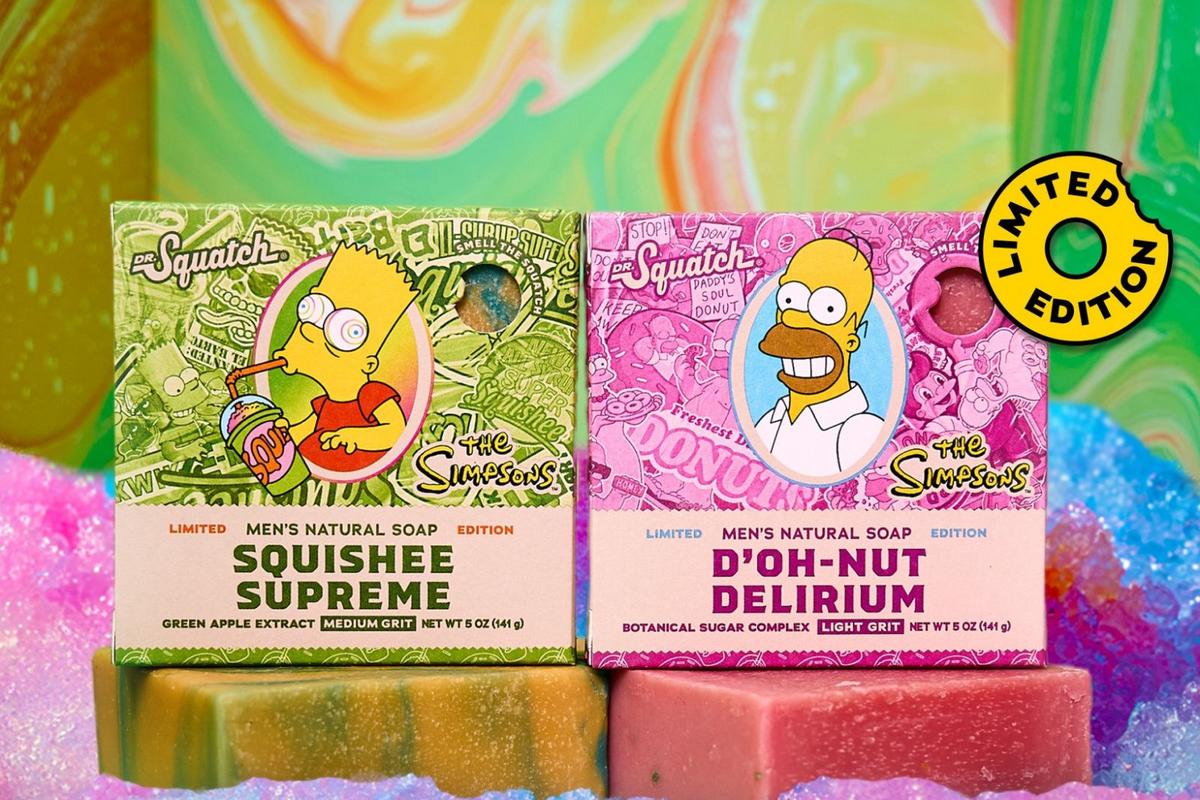 Woohoo! You can now buy soap inspired by ‘The Simpsons’