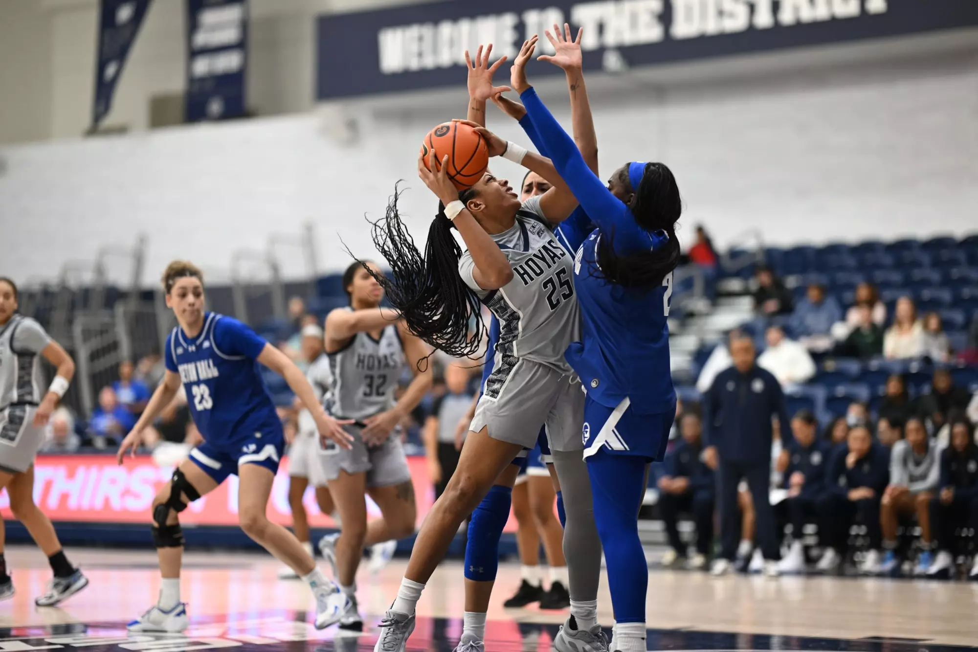 WOMEN’S BASKETBALL | Hoyas Fall in Big East Battle Against Seton Hall