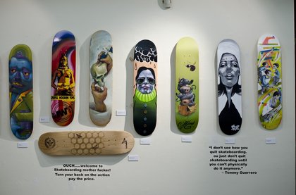 Εγκαίνια έκθεσης «Skateboard Art Crimes 20th»