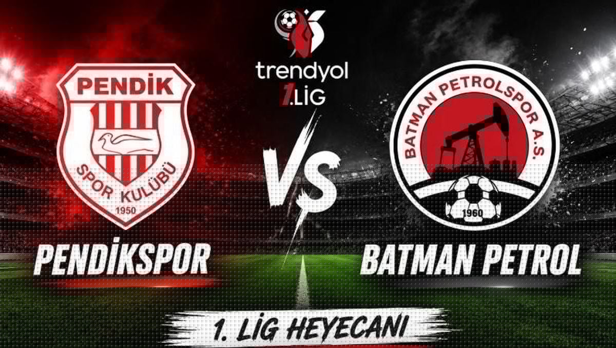 Pendikspor Batman Petrol maçı hangi kanalda, saat kaçta, Pendikspor Batman Petrol nereden CANLI izlenir?
