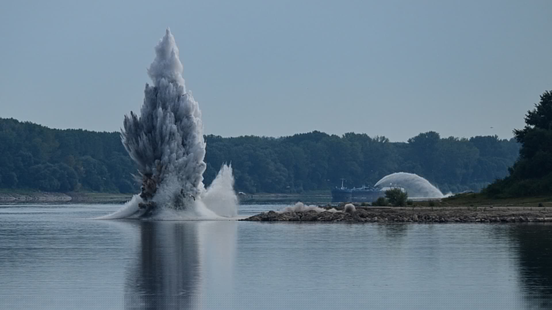 Europe is blowing up riverbeds as an extreme drought wreaks havoc on its economy