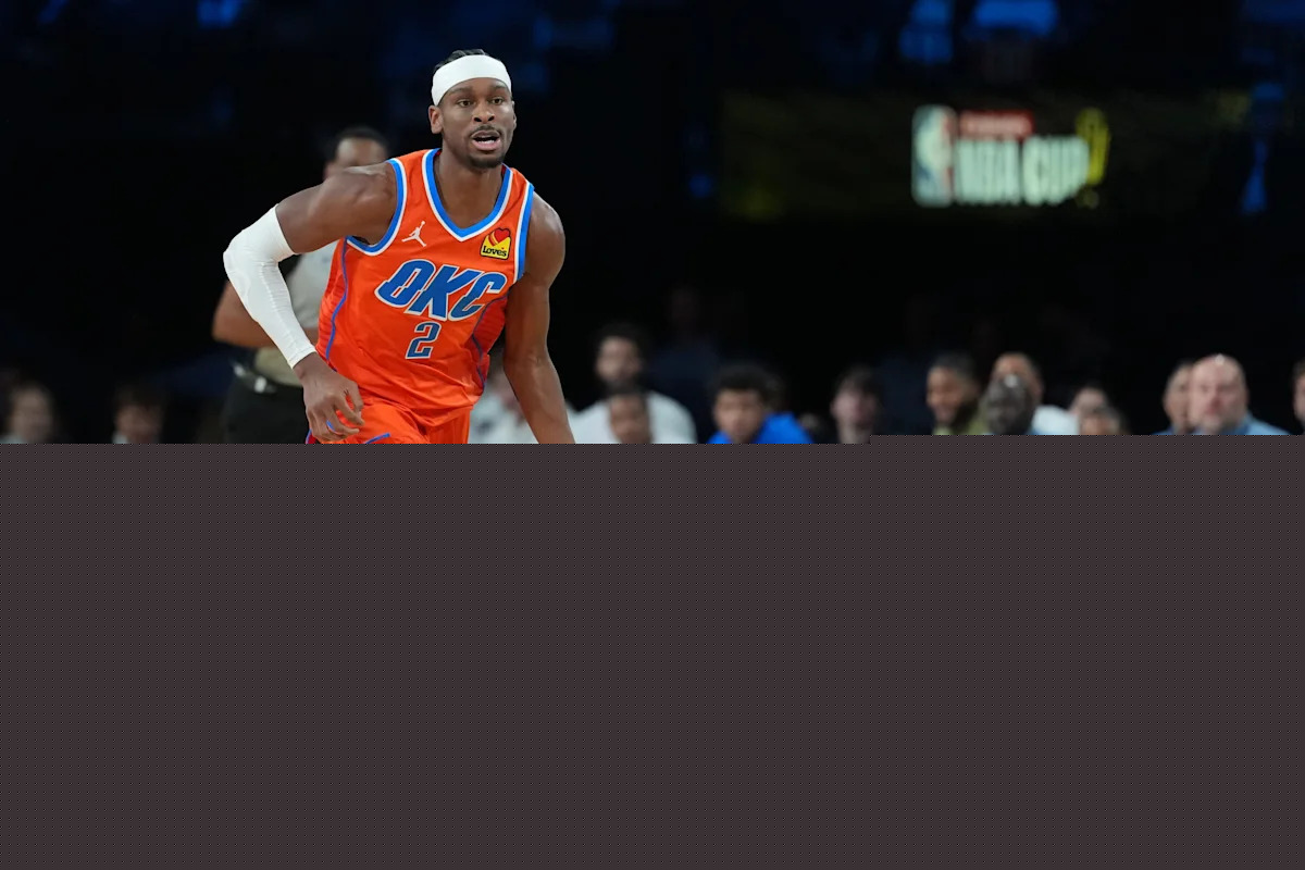 OKC Thunder reveal 2026 NBA Cup group play schedule