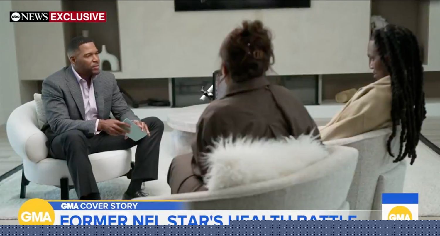 Michael Strahan responds to backlash over Chris Johnson interview: ‘It wasn’t for me to grand-stand’