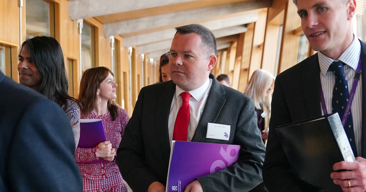 Scottish Labour leadership contender Joe Fagan receives backing from MSP Sweeney