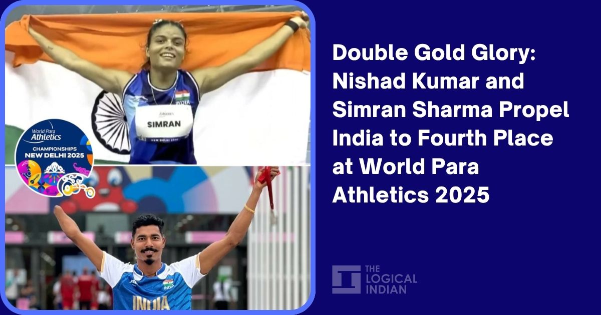 Double Gold Glory: Nishad Kumar and Simran Sharma Propel India to Fourth Place at World Para Athletics 2025