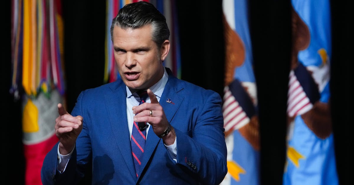 Hegseth Declares War on “Fat Troops” in His “Urgent” Military Meeting