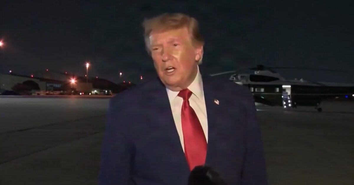 Trump Responds to WaPo Leak on His Secret Flight From Turkey and Plane Switch Amid Iranian Threat (VIDEO)