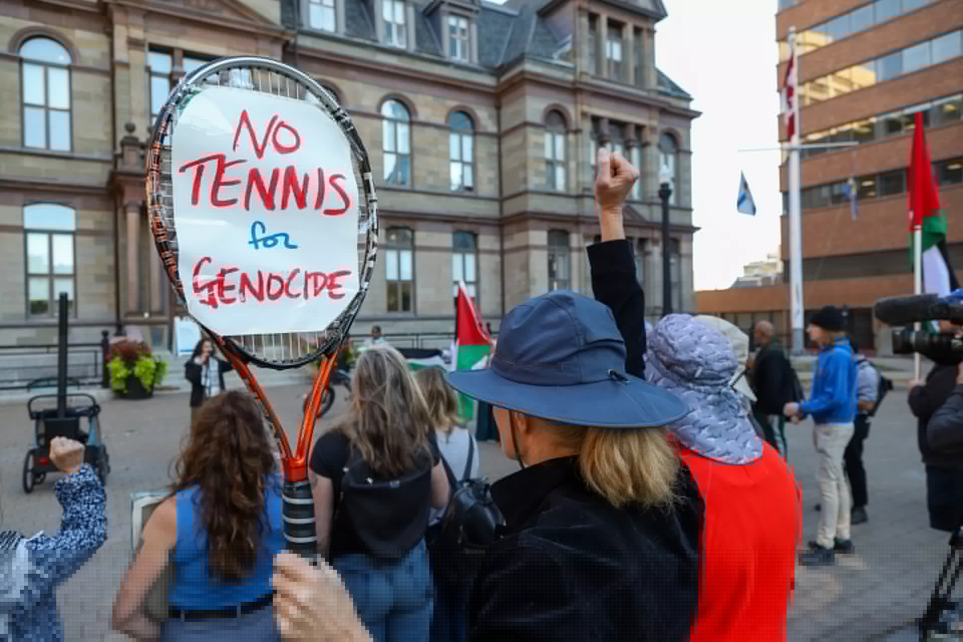 Comment on Palestinian solidarity groups demand cancellation of Canada-Israel Davis Cup match in Halifax by Country Mouse