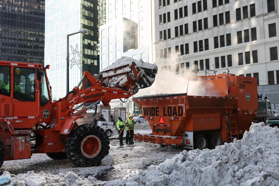 Tempête à New York | Des « jacuzzi » géants pour faire fondre la neige